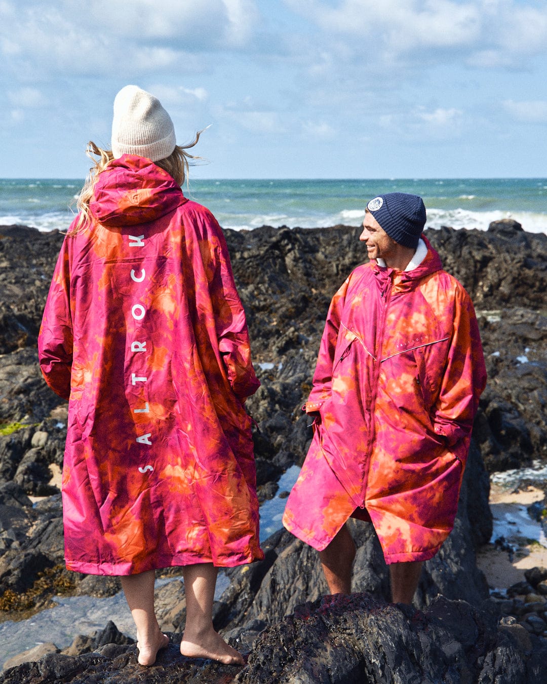 Saltrock Recycled Changing Robe - Purple