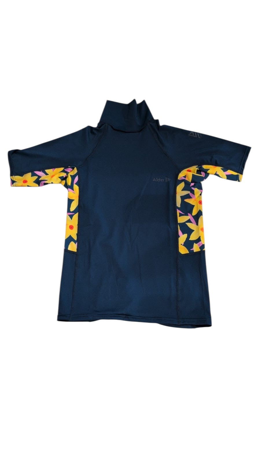 Alder Womens Cruz Short Sleeve Rash Vest - Daff