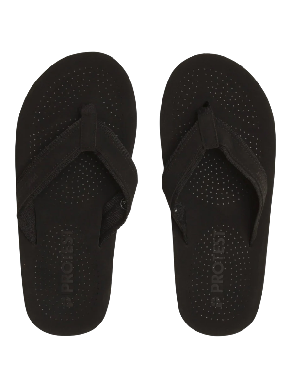 Protest Mens Spice Flip Flops - Black