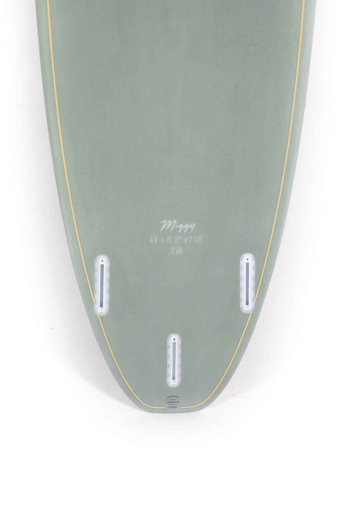 Indio Endurance Miggy Surfboard Futures - Aqua Cement