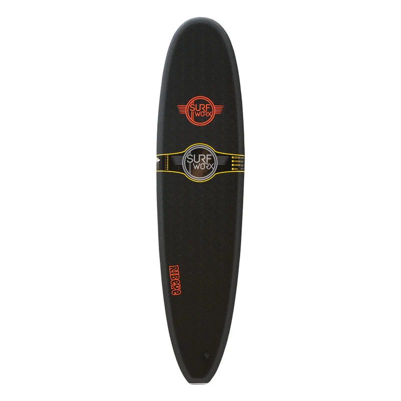 Surfworx Ribeye Mini Mal Softboard - Black