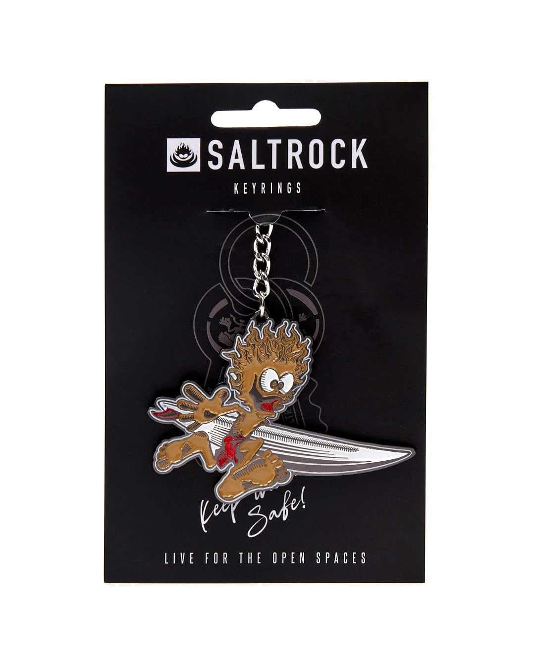 Saltrock Running Man Keyring