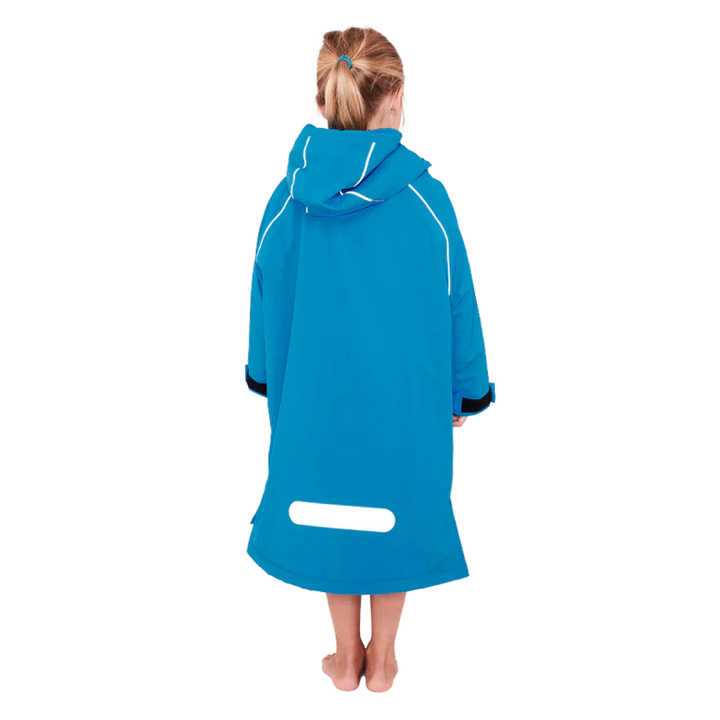 Red Original Change Jacket Kids Half-Zip Long Sleeve - Marine-Changing Robes-troggs.com