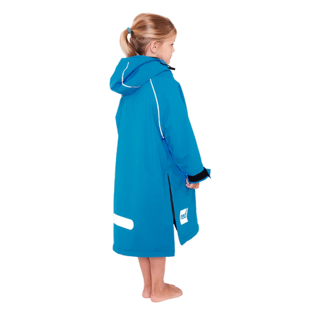 Red Original Change Jacket Kids Half-Zip Long Sleeve - Marine-Changing Robes-troggs.com