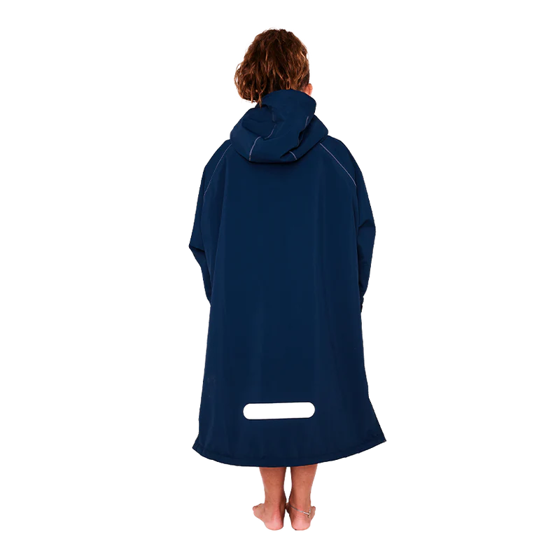 Red Original Pro Change Jacket Kids Long Sleeve - Navy-Changing Robes-troggs.com
