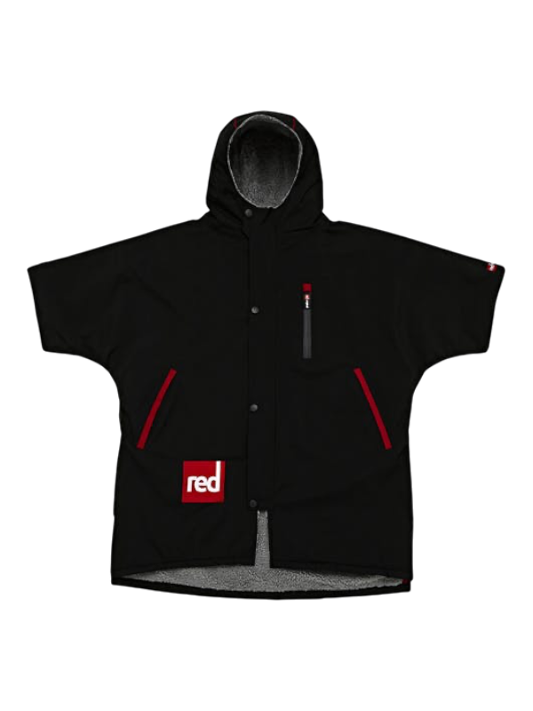 Red Original Pro Change Jacket Kids Short Sleeve - Black