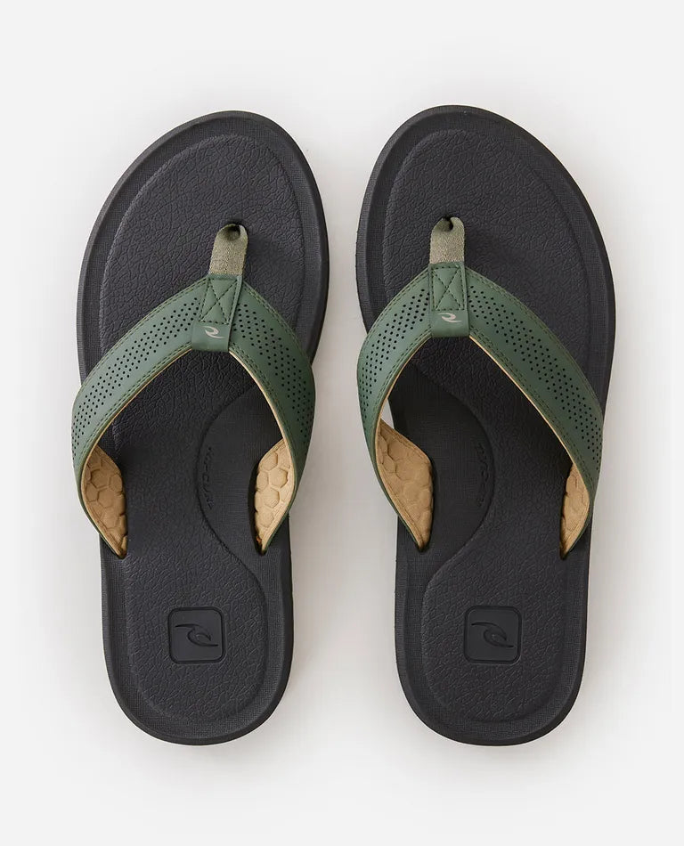 Rip Curl Chiba Flip Flop - Forest Green-Footwear-troggs.com