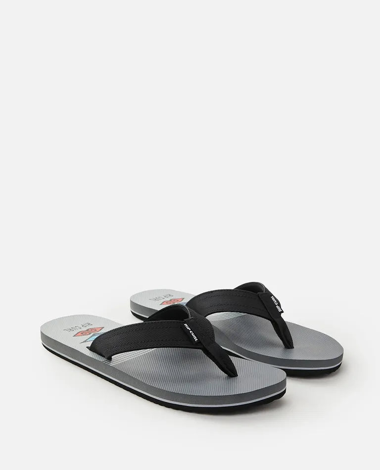 Rip Curl Ripper Flip Flop - Black/Grey-Footwear-troggs.com