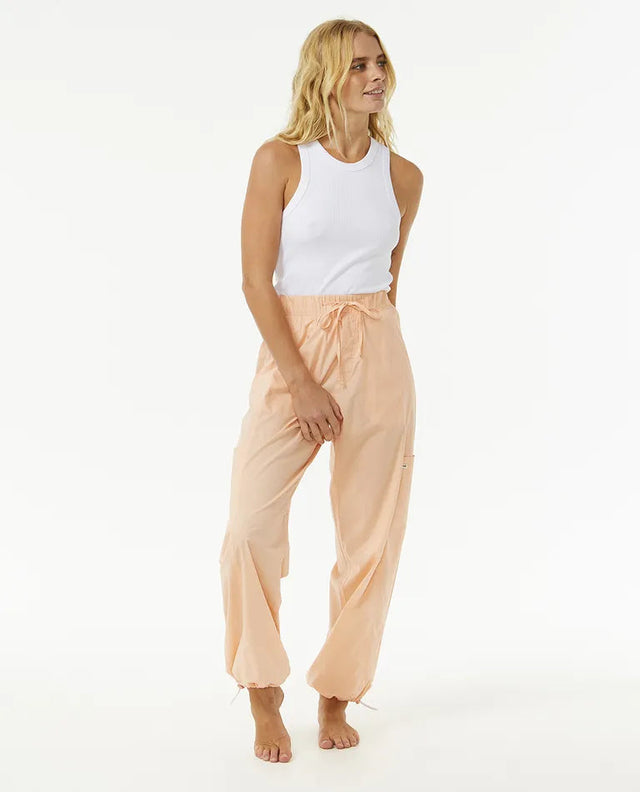 Rip Curl South Bay Cargo Pant - Bright Peach-Womens clothing-troggs.com