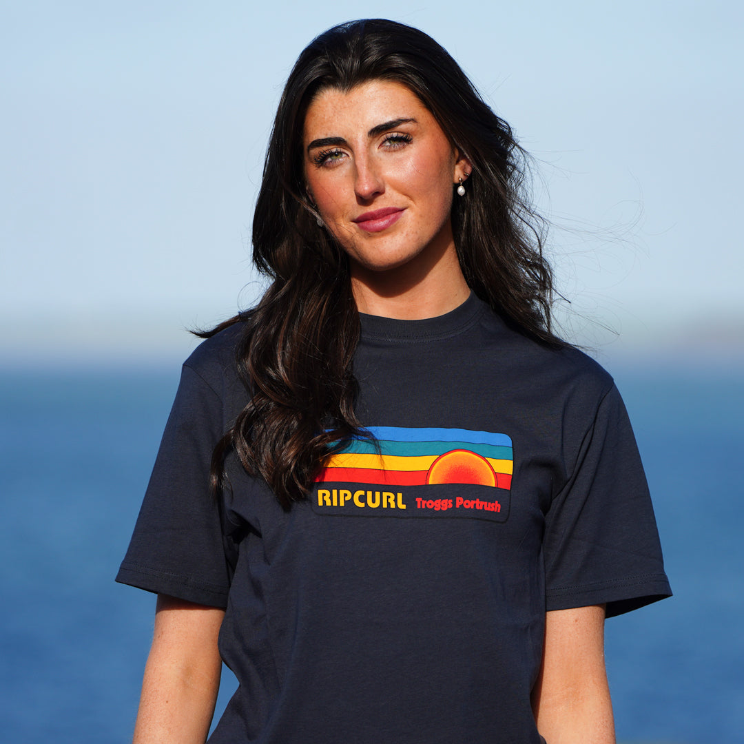 Rip Curl Troggs Portrush Surf Revival Custom Destination T-Shirt