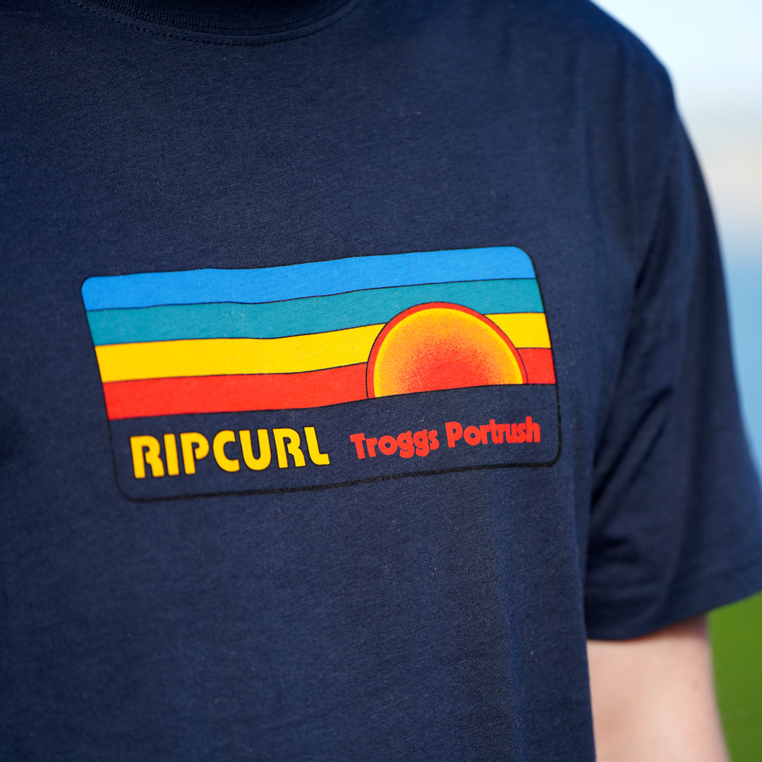 Rip Curl Troggs Portrush Surf Revival Custom Destination T-Shirt
