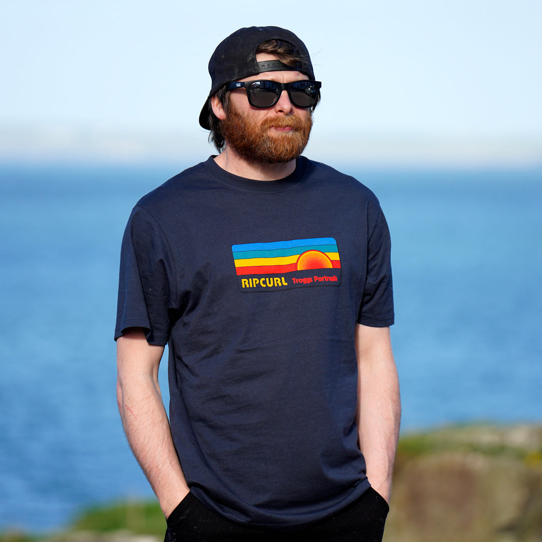 Rip Curl Troggs Portrush Surf Revival Custom Destination T-Shirt