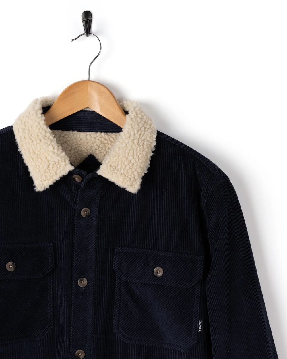 Saltrock Zeke 2 Sherpa Lined Corduroy Shacket
