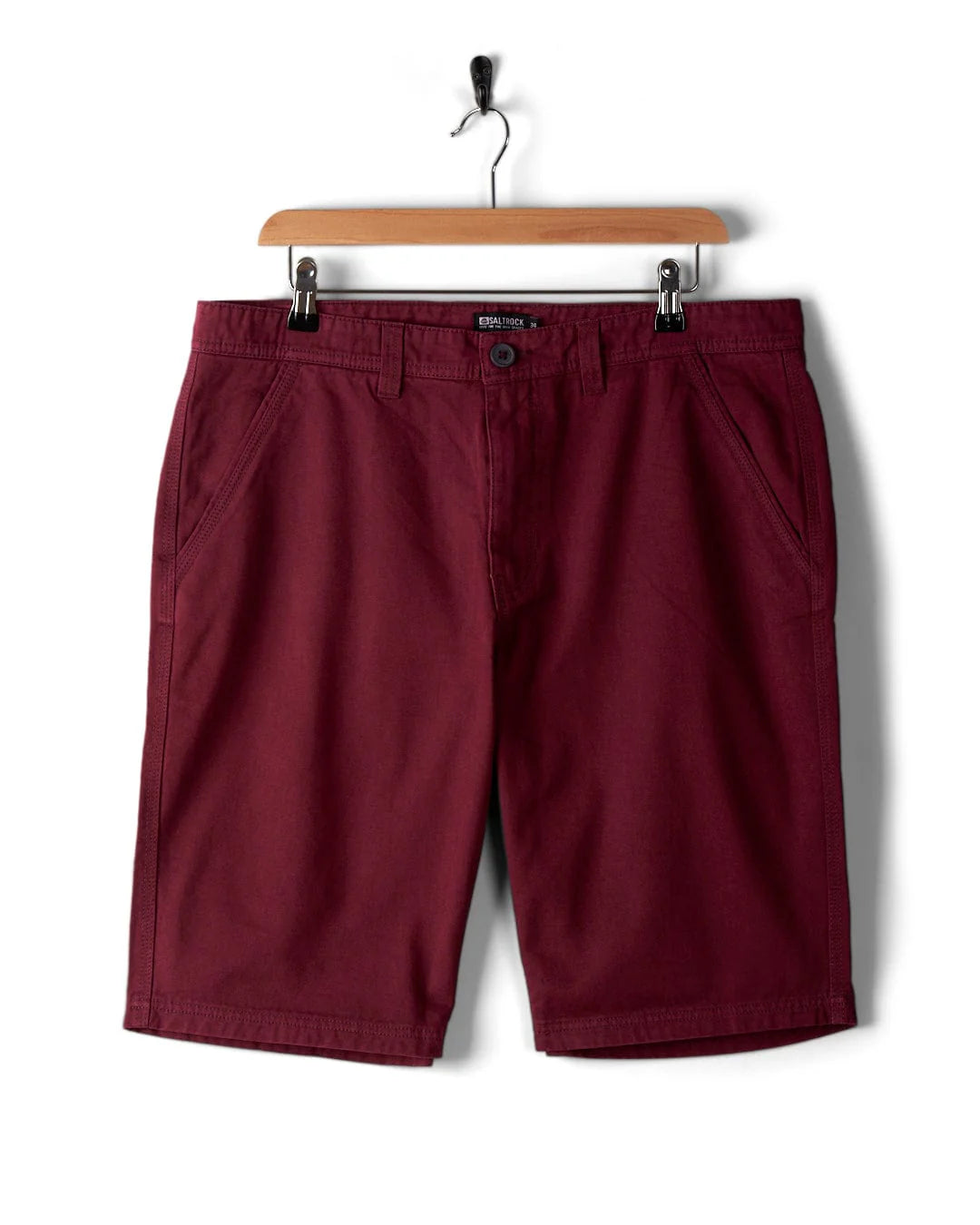 Saltrock Sennen Chino Short - Dark Red