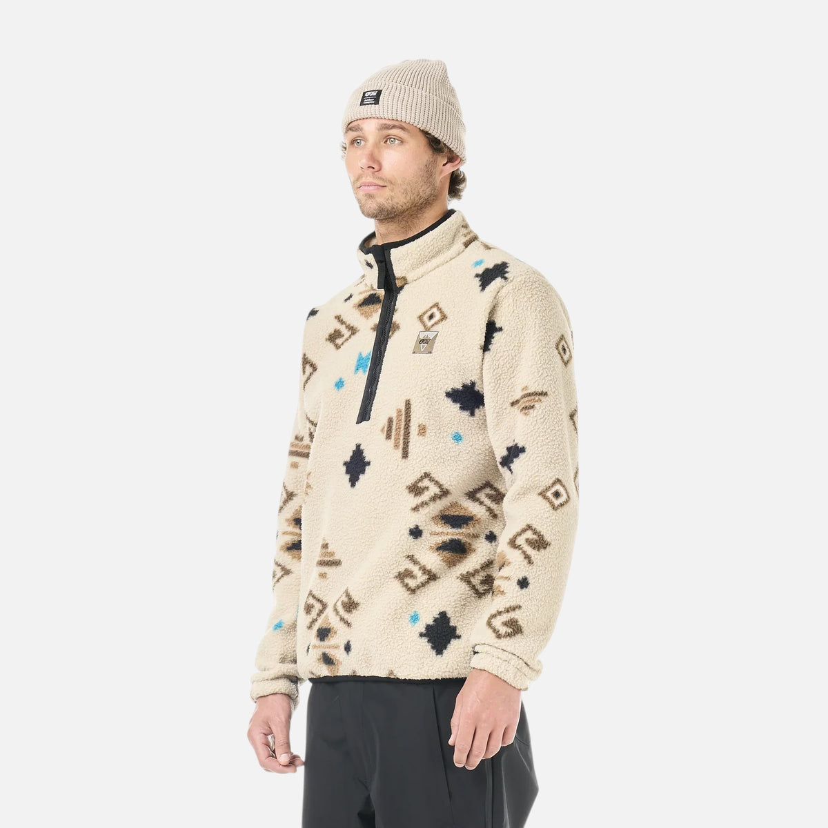 Picture Kimag Printed 1/4 Zip Fleece
