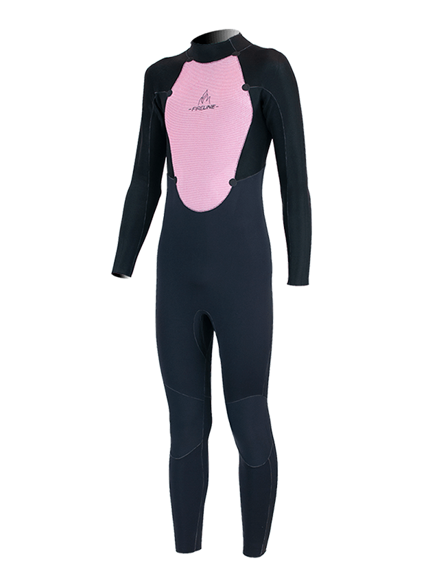 Alder Junior Stealth 5/4/3 Wetsuit - Red