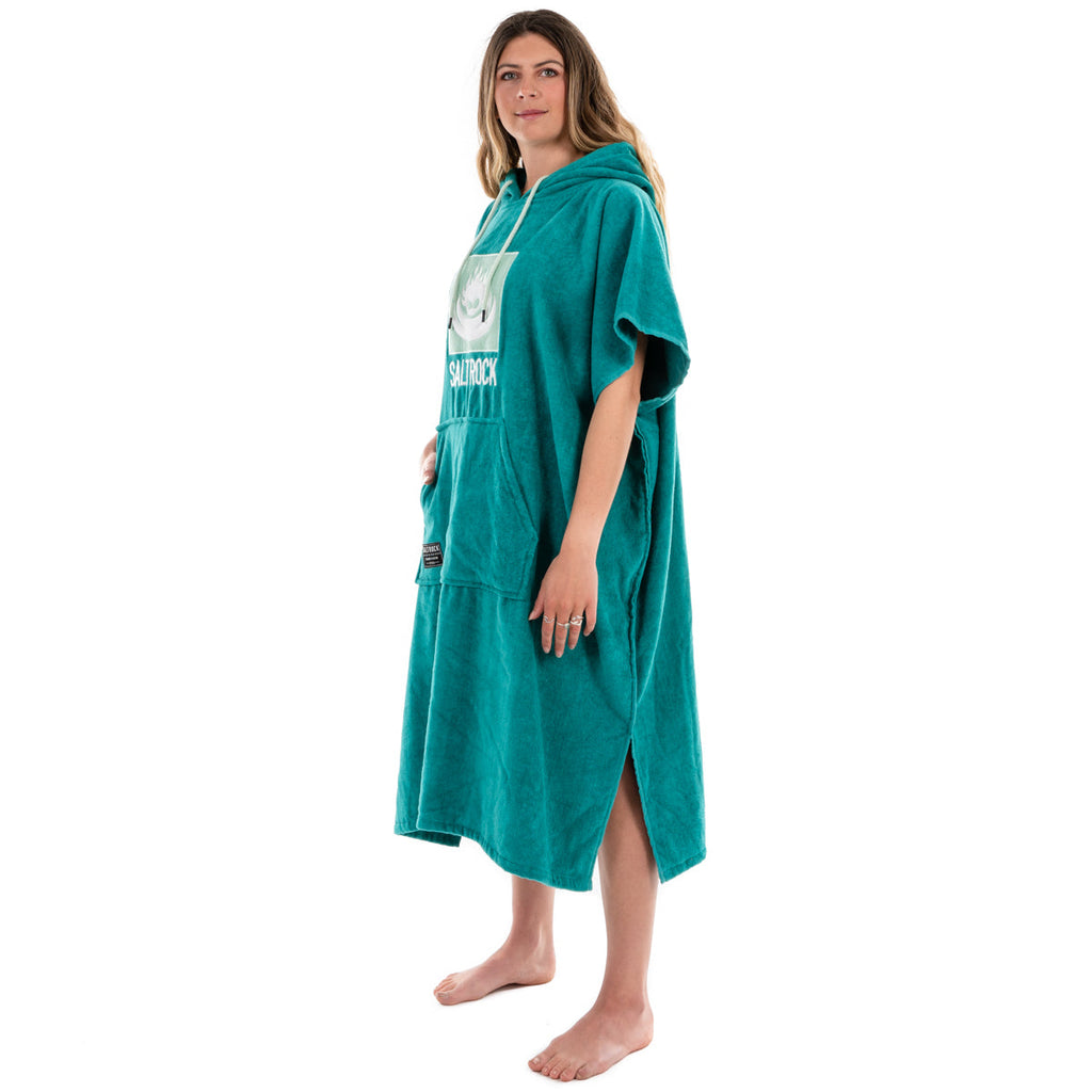 Saltrock Corp Changing Towel - Turquoise-Changing Robe-troggs.com