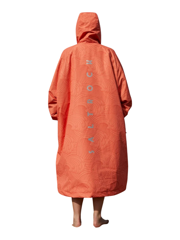 Saltrock Four Seasons Recycled Waves Changing Robe - Light Orange