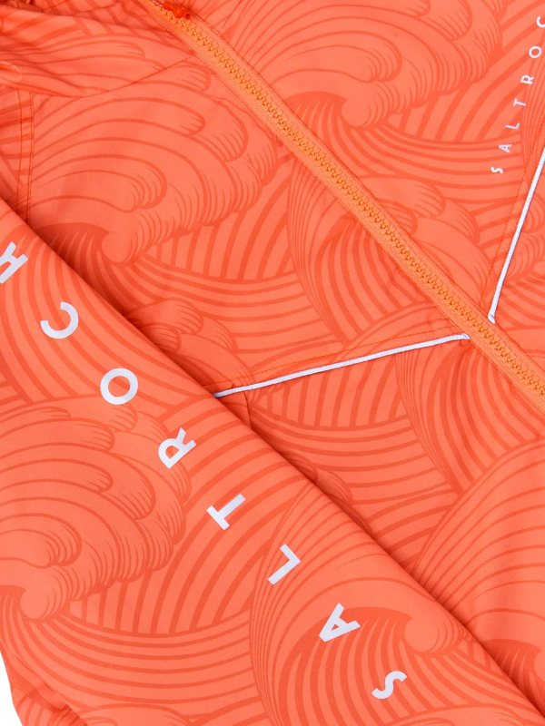 Saltrock Four Seasons Recycled Waves Changing Robe - Light Orange