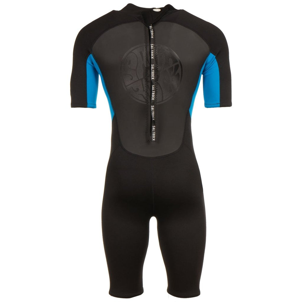 Saltrock Mens Core 3/2 Shortie - Blue-Mens Wetsuits-troggs.com