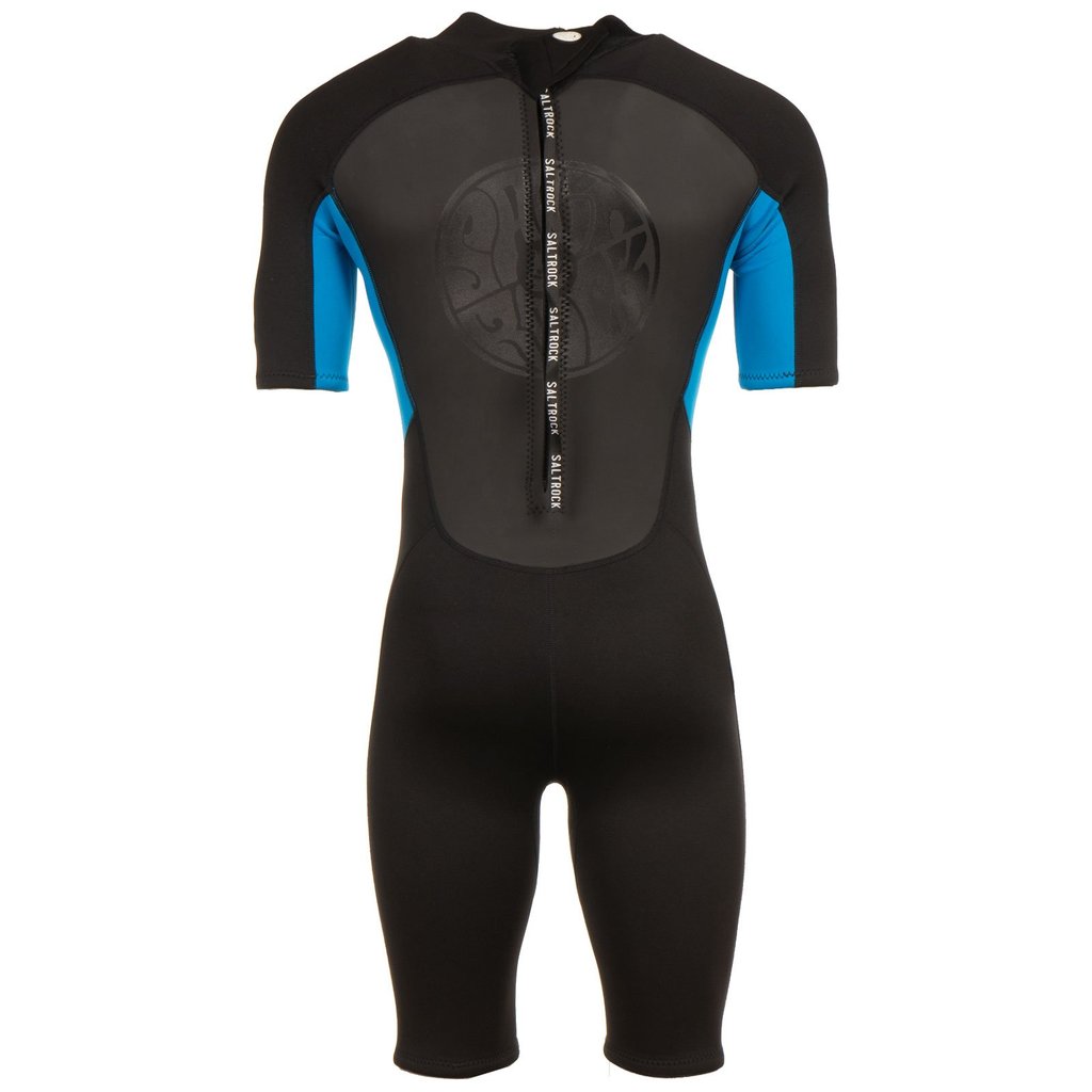 Saltrock Mens Core 3/2 Shortie - Blue-Mens Wetsuits-troggs.com