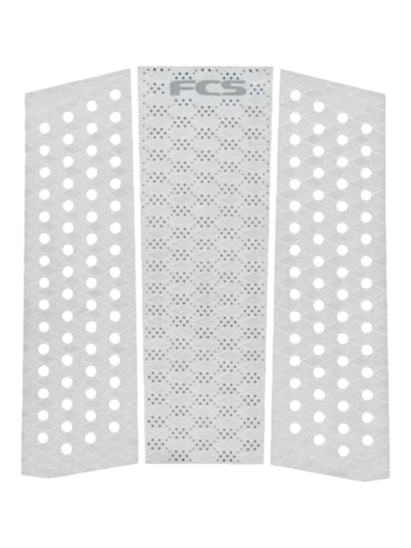 FCS T-3 Mid Eco Traction Pad - White/Cool Grey