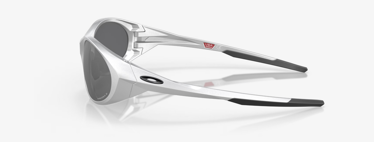 Oakley Eye Jacket Redux - Matte Silver Frame Prizm Black Polarized Lens