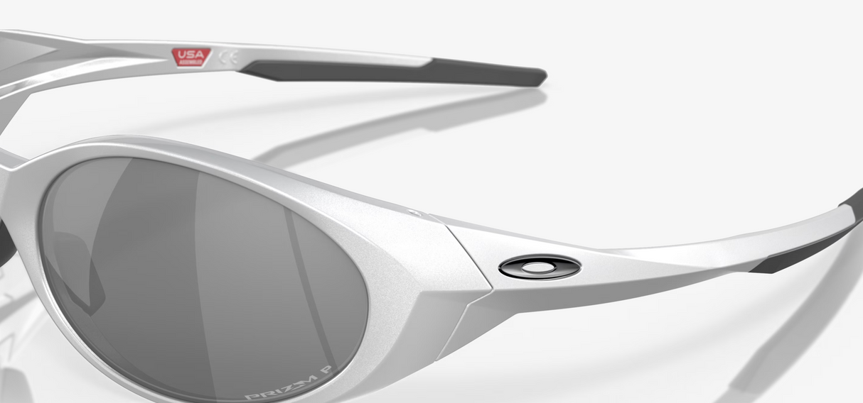 Oakley Eye Jacket Redux - Matte Silver Frame Prizm Black Polarized Lens