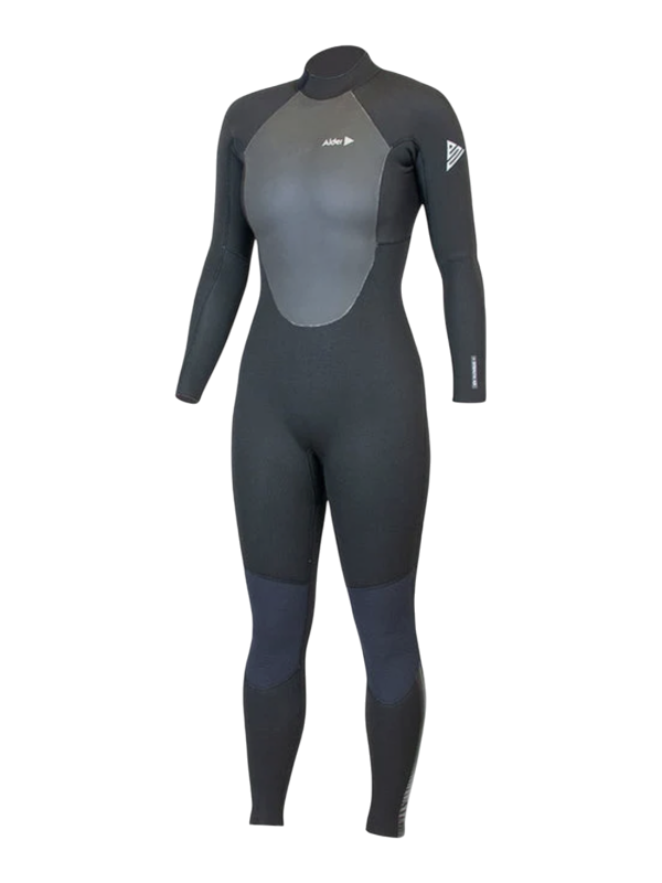 Alder Womens Stealth 5/4/3 Wetsuit - New Black