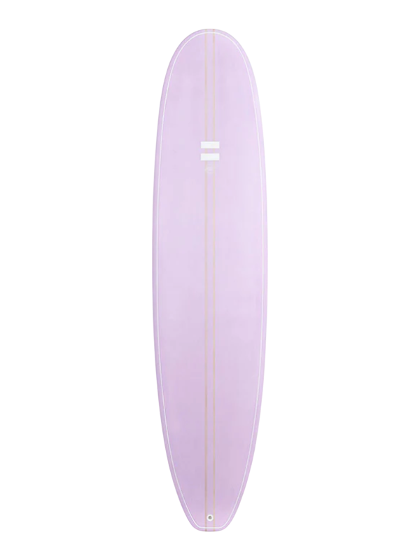 Indio Endurance Mid Length Surfboard Futures - Cream Lilac