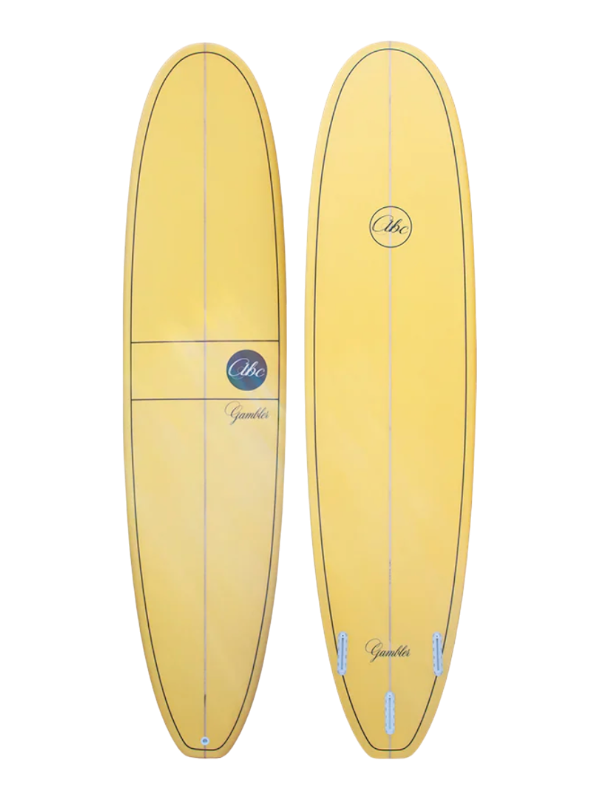 ABC Gambler Surfboard Futures - Yellow