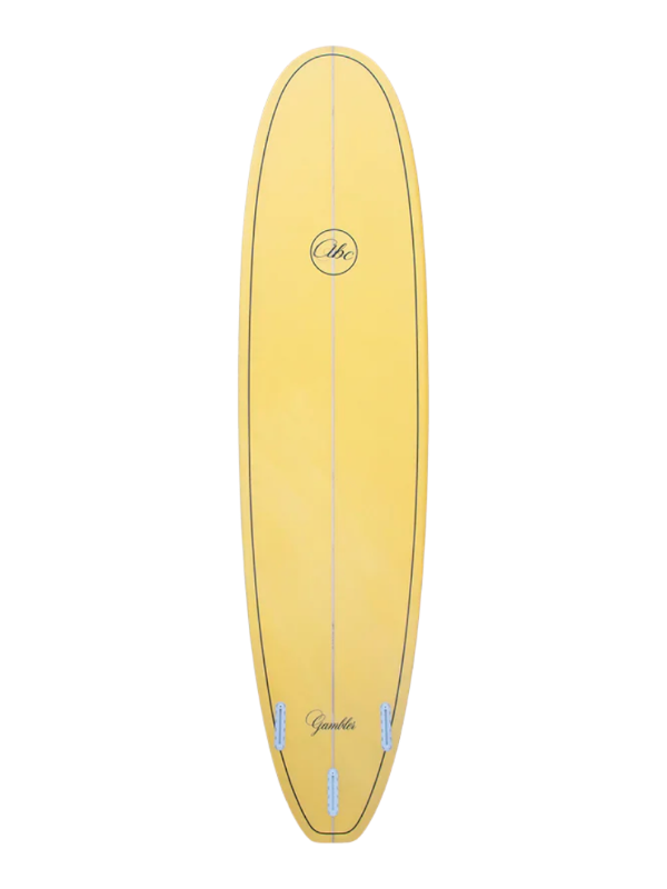 ABC Gambler Surfboard Futures - Yellow