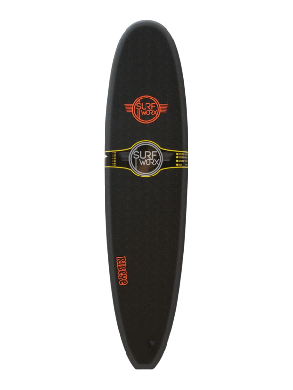 Surfworx Ribeye Mini Mal Softboard - Black