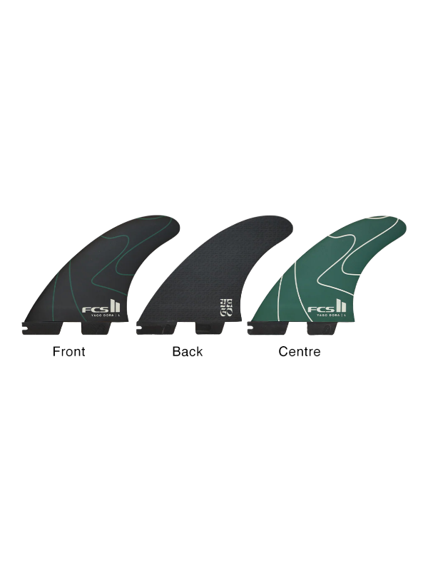 FCS 2 Yago Dora PC Thruster - Green/Black