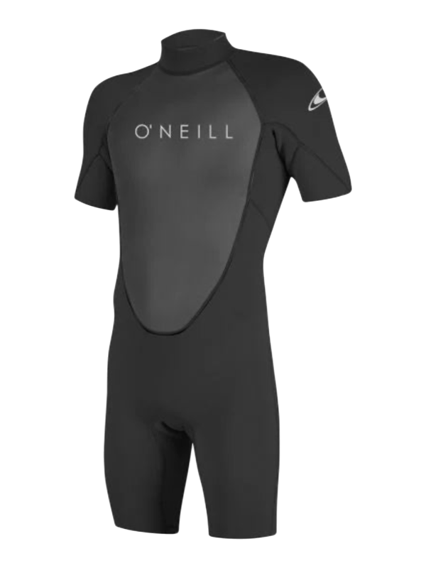 O'Neill Reactor II 2mm Back Zip Shortie - Black/Black