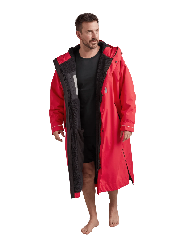 Red Paddle Co Alter Evo Pro Change Jacket Long Sleeve - Siren Red