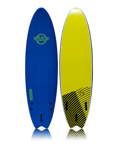 Surfworx Banshee Hybrid 7ft Softboard - Navy
