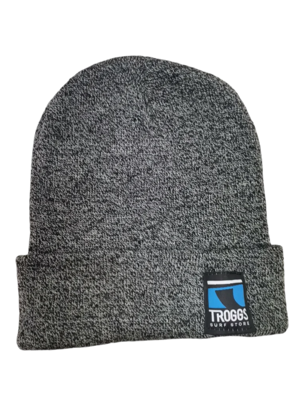 Troggs Cuff Beanie - Heather Black