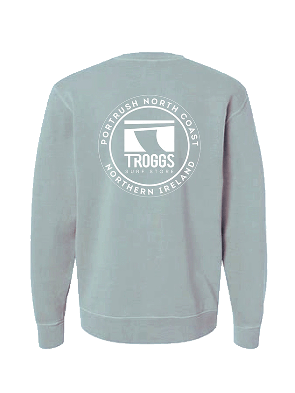 Troggs Independant Washed Sweatshirt - Sage
