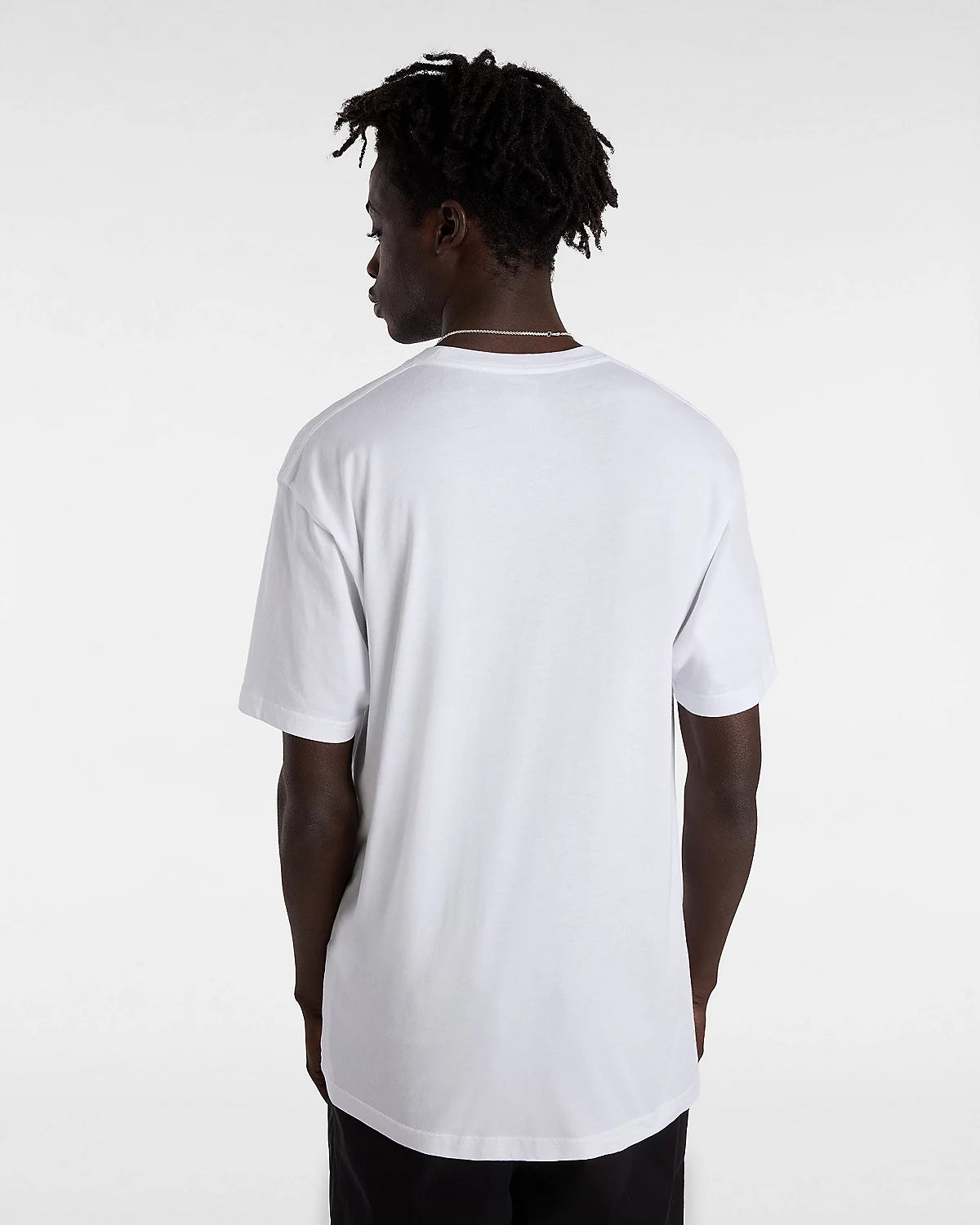 Vans Left Chest Logo T-Shirt - White/Black