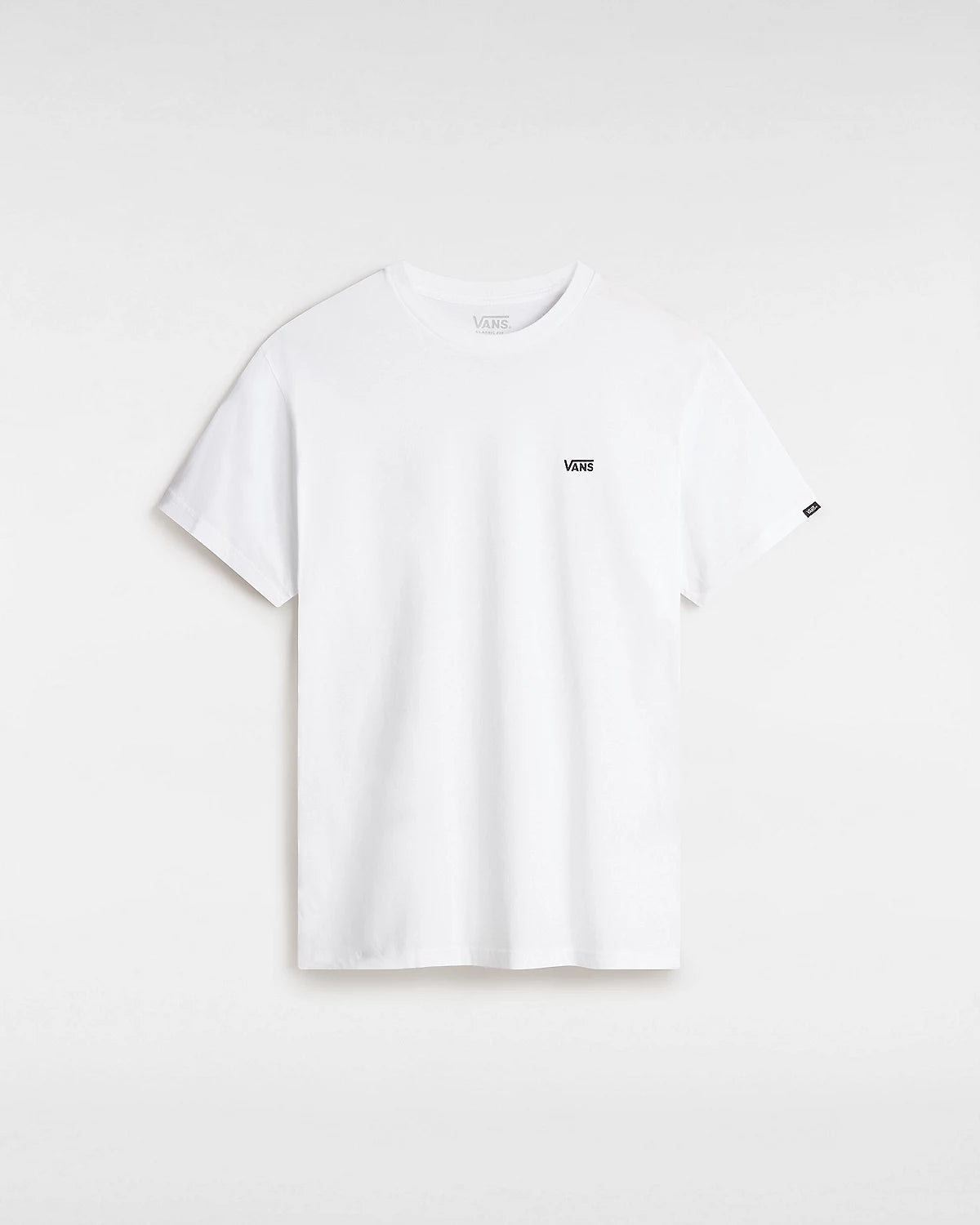 Vans Left Chest Logo T-Shirt - White/Black