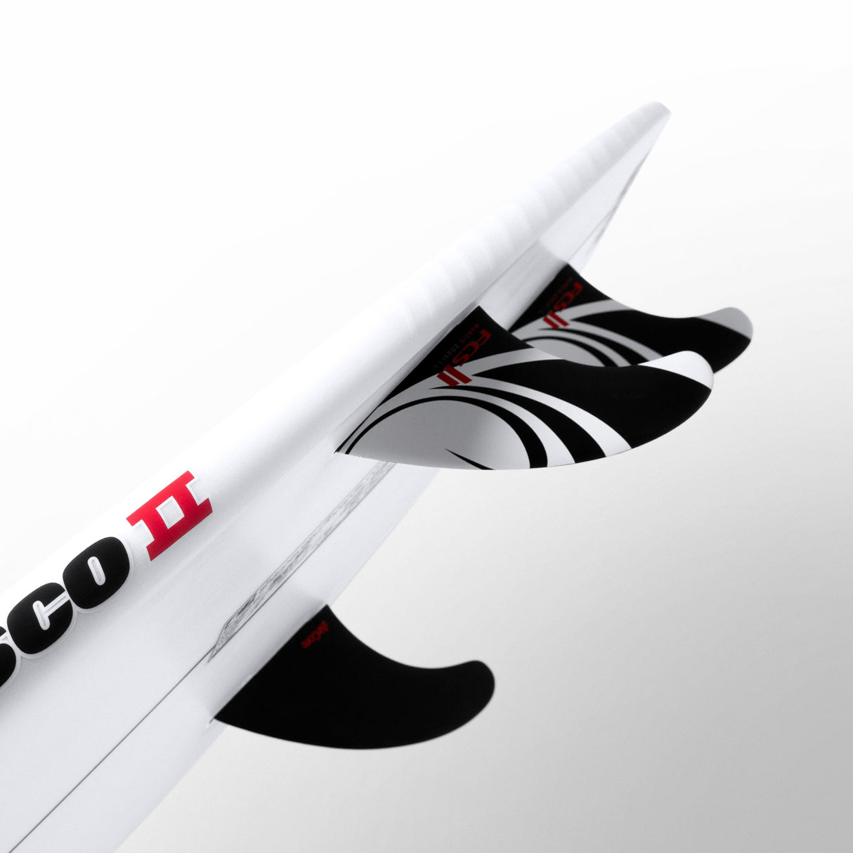 Sharpeye Disco II Squash Tail FCS2 - Black Rail