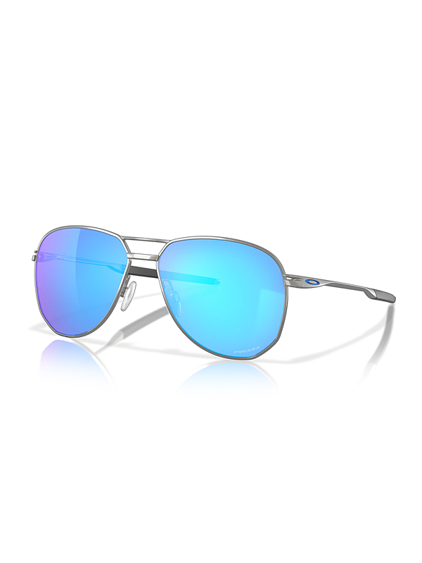 Oakley Contrail - Satin Chrome Frame with Prizm Sapphire Lens