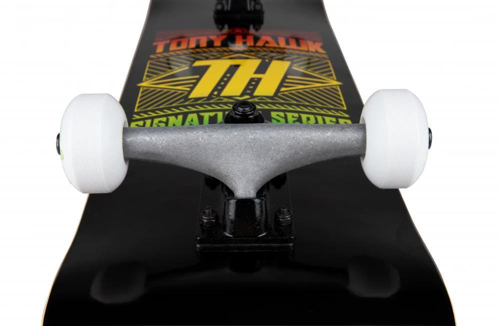 Tony Hawk SS 180+ Stacked Logo Complete Skateboard - Black