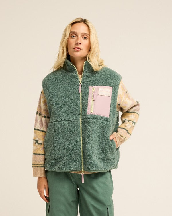 Billabong Wild Forest Fleece Gilet