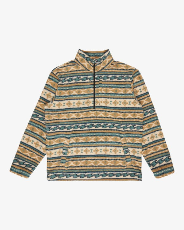 Billabong Boundary Mock Neck Half Zip Fleece