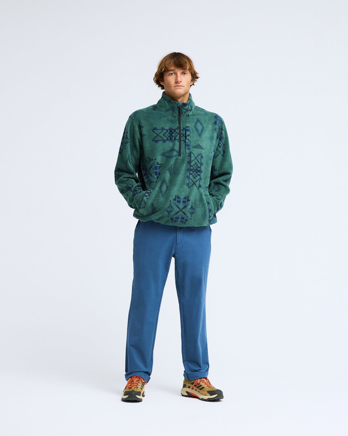 Billabong Boundary Mock Neck Fleece