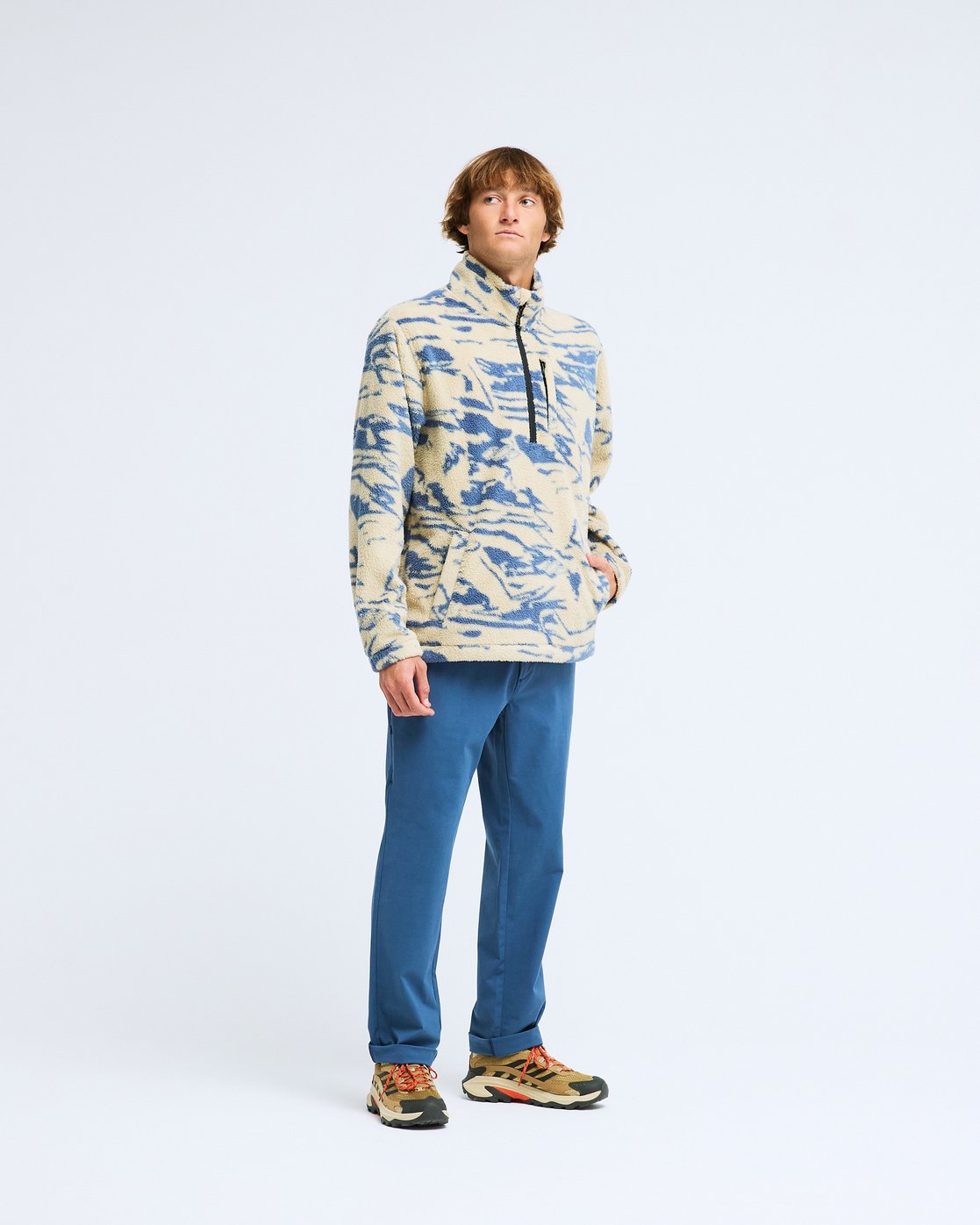 Billabong Boundary Mock Neck Fleece