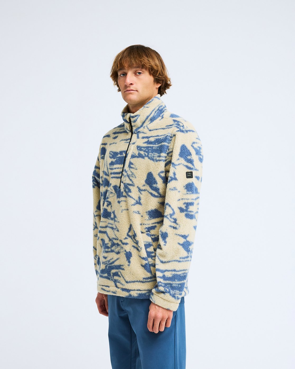 Billabong Boundary Mock Neck Fleece