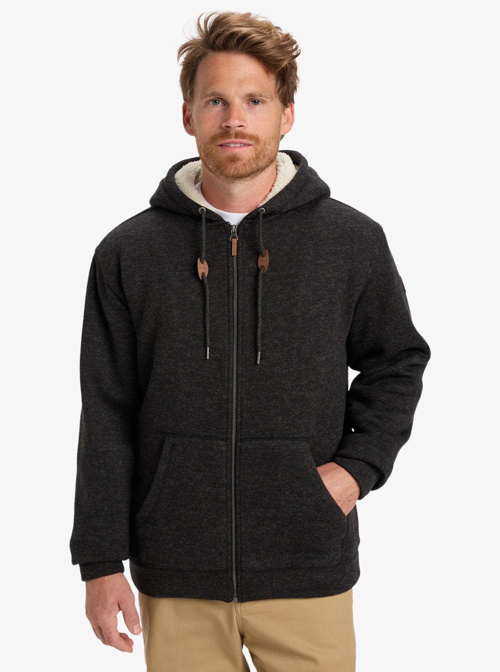 Quiksilver Keller Sherpa Zip Hoodie